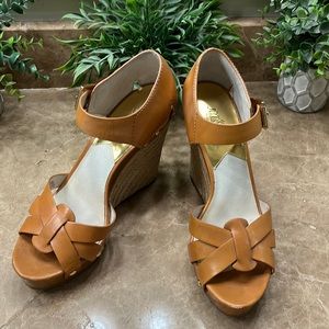 Michael Kors, luggage, wedge sandals